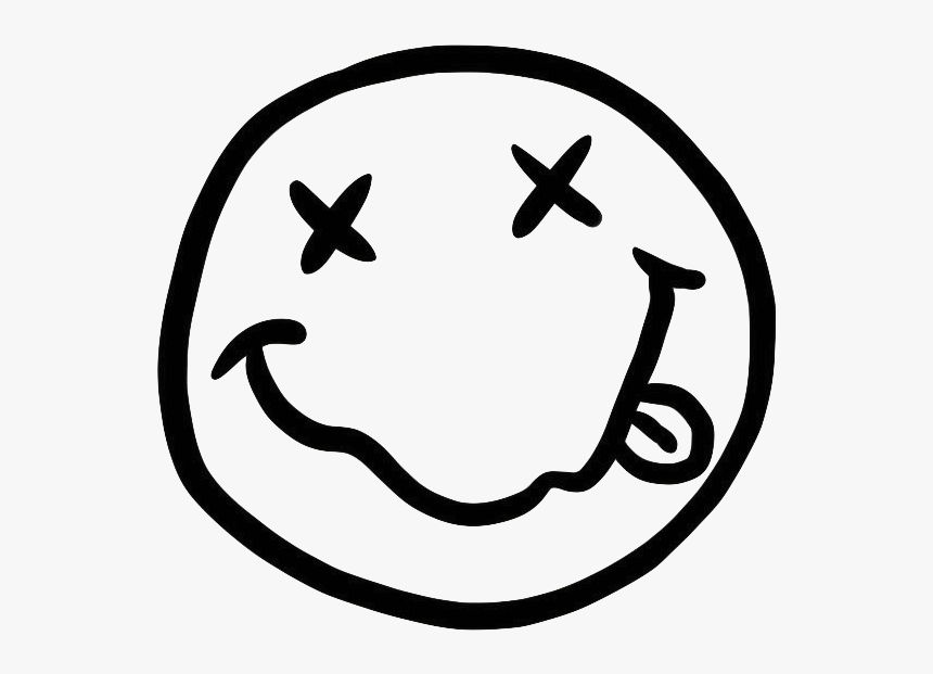 Nirvana, Music, And Transparent Image - Nirvana Smiley Face Png, Png Download, Free Download