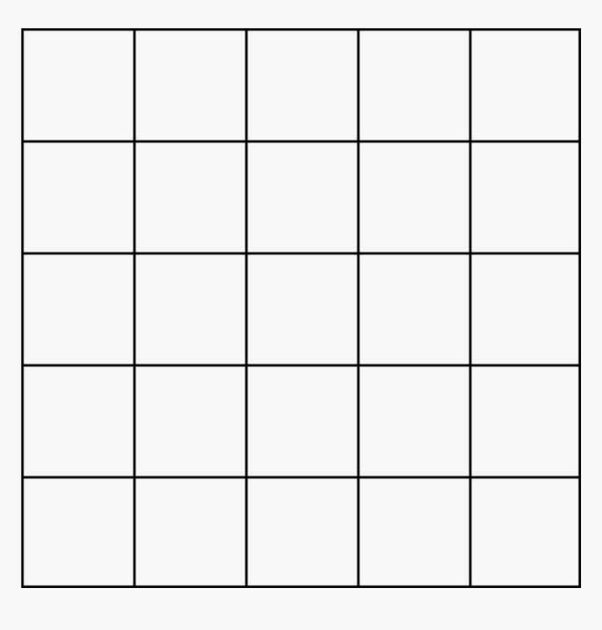 Follow Me If U Use My Stickers
5x5 Grid - Transparent 5 By 5 Grid, HD Png Download, Free Download