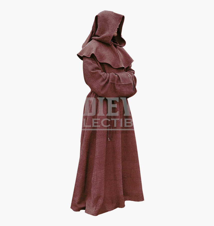 Medieval Monks Robe & Hood Set - Monks Robe Png, Transparent Png, Free Download