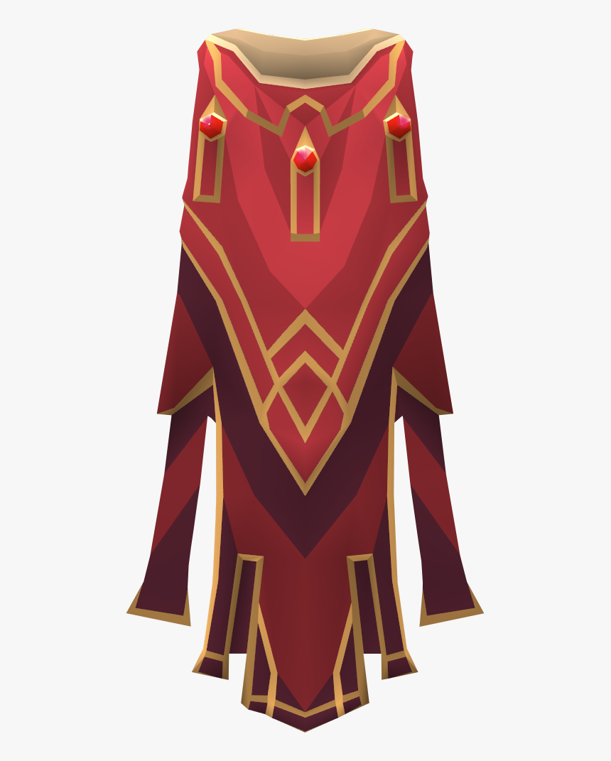 Red Cape On Floor Png - Trimmed Completionist Cape, Transparent Png, Free Download