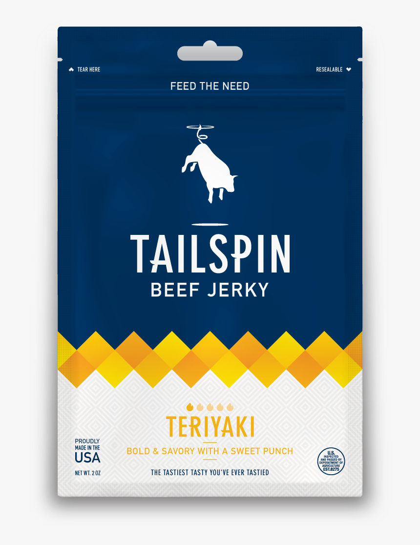 Front - Tailspin Jerky, HD Png Download, Free Download