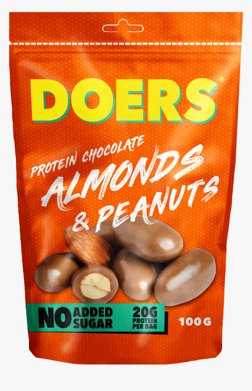 Doers Almond Mockup1 - Chocolate-covered Raisin, HD Png Download, Free Download
