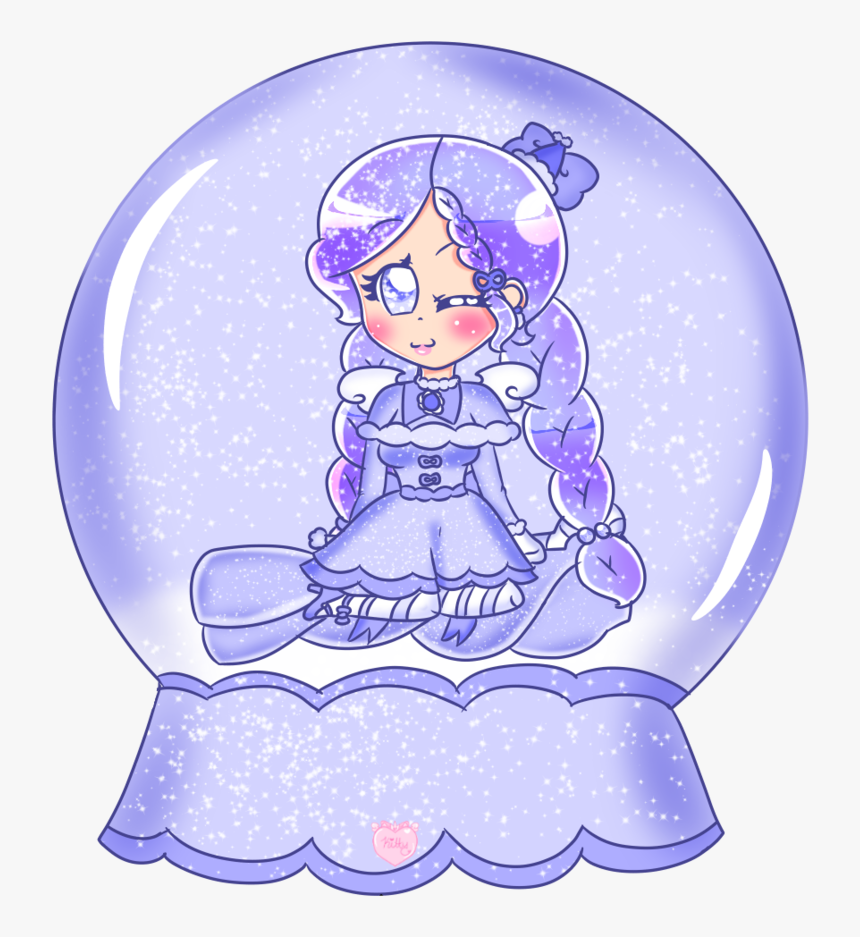 Snowglobe Drawing Shading - Cartoon, HD Png Download, Free Download