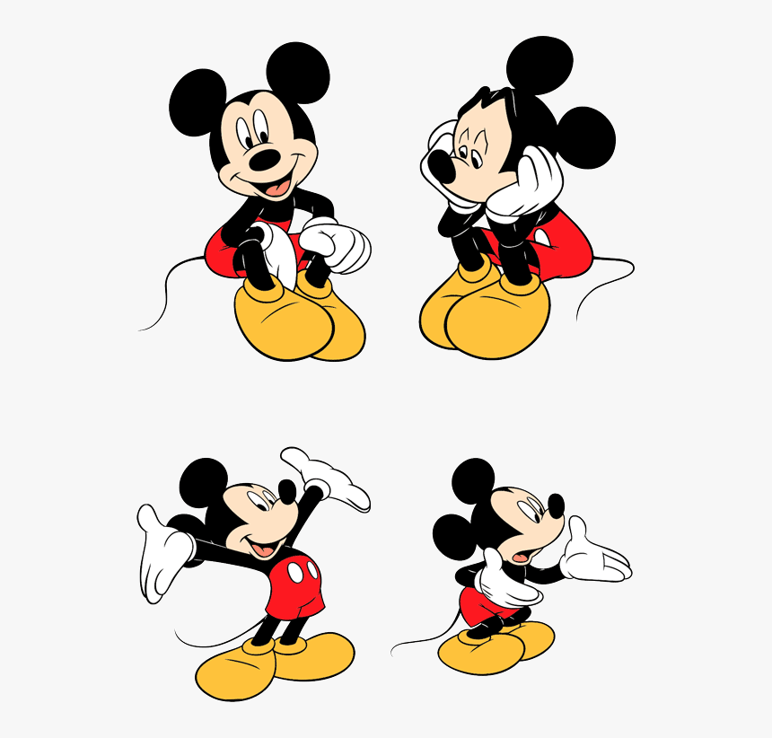 Mickey Mouse Vector Mickey Mouse Vector Free Vectors - Transparent Sad Mickey Mouse, HD Png Download, Free Download