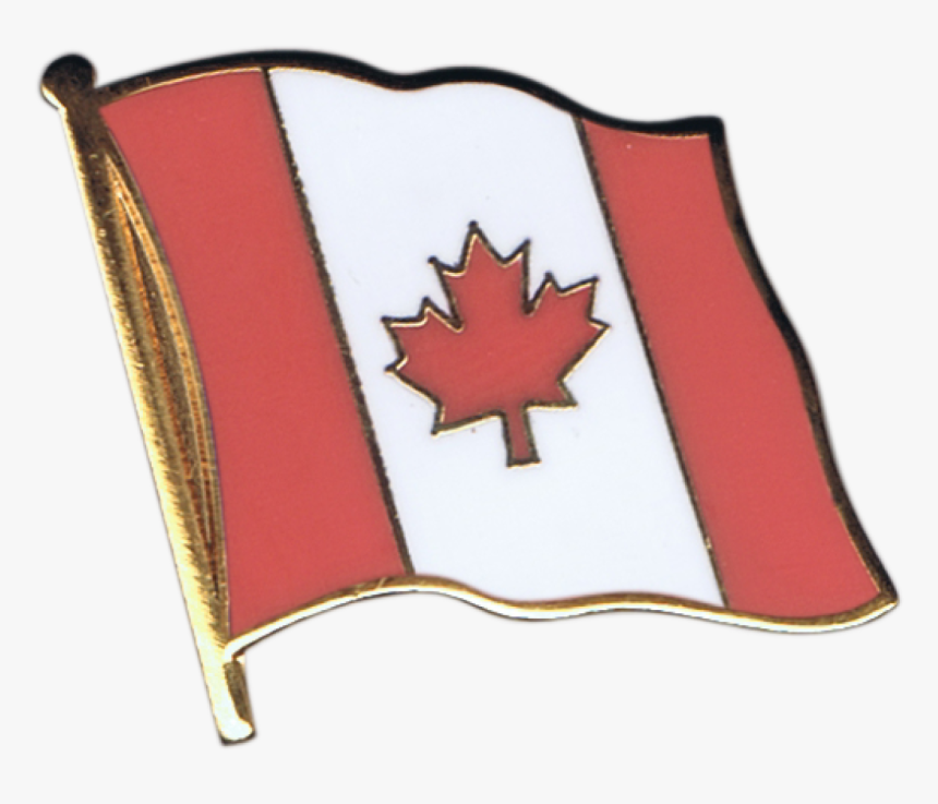 Canada Flag Pin, Badge - Simple Mexican Flag Drawing, HD Png Download, Free Download