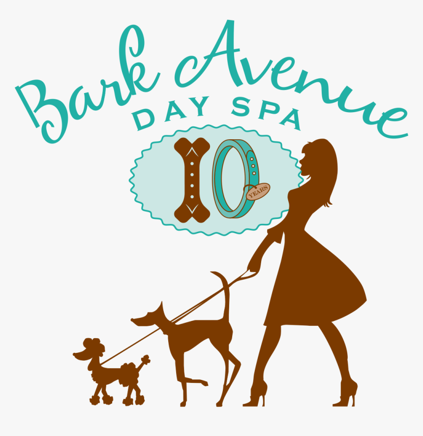 Transparent Dog Barking Clipart - Walking The Dog, HD Png Download, Free Download