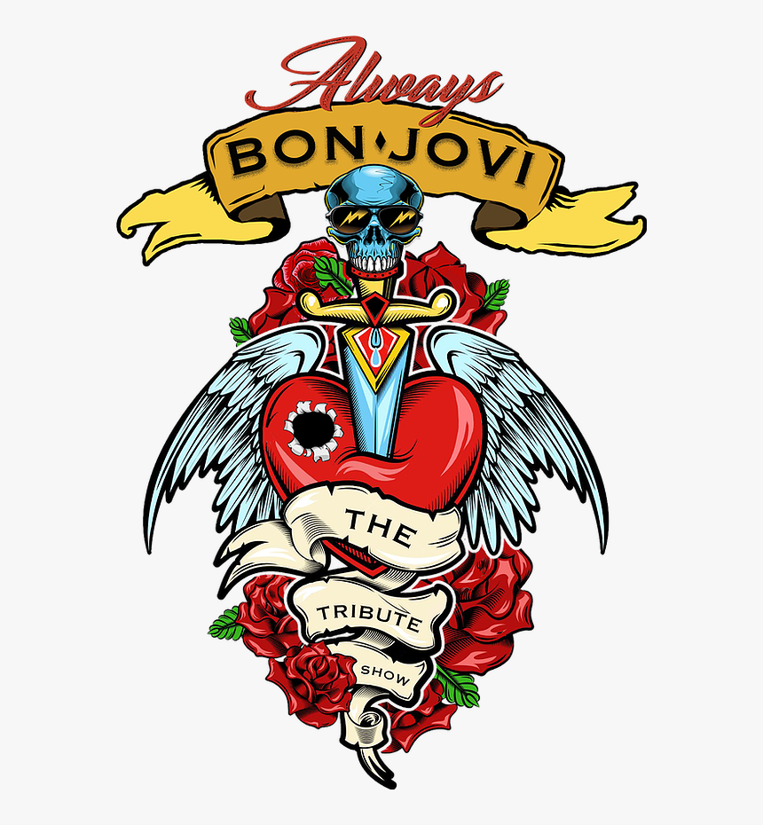 Transparent Bon Jovi Png - Heart And Dagger Bon Jovi, Png Download, Free Download