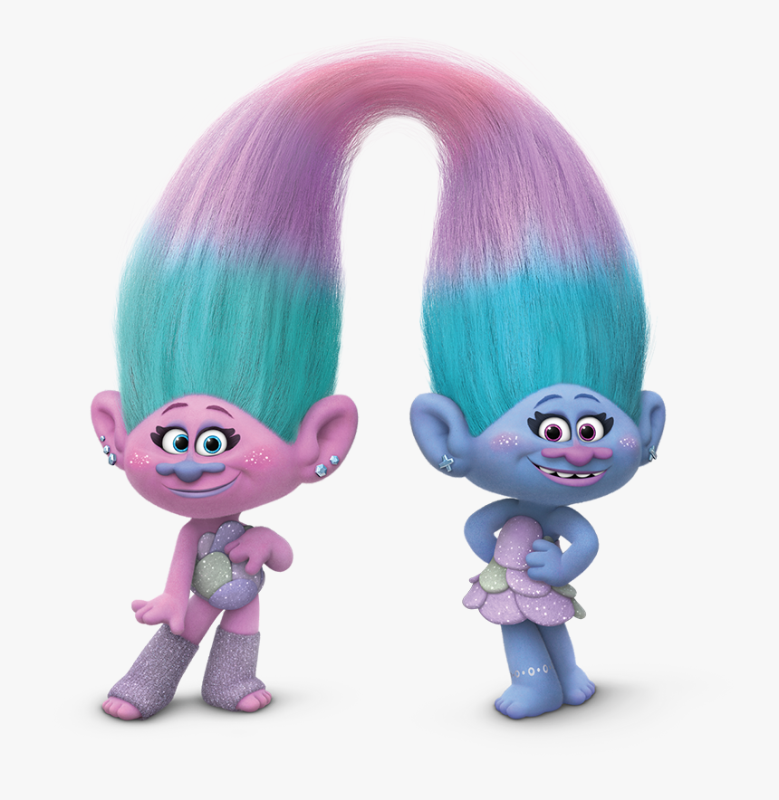 Satin And Chenille Trolls, HD Png Download, Free Download