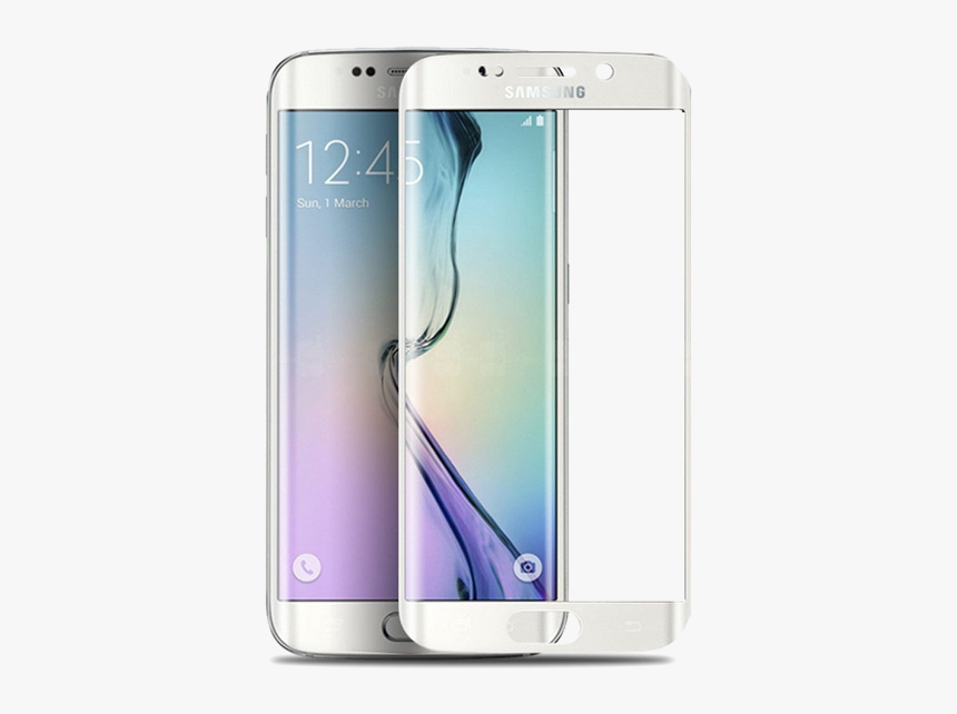 S6 Edge White Tempered Glass, HD Png Download, Free Download