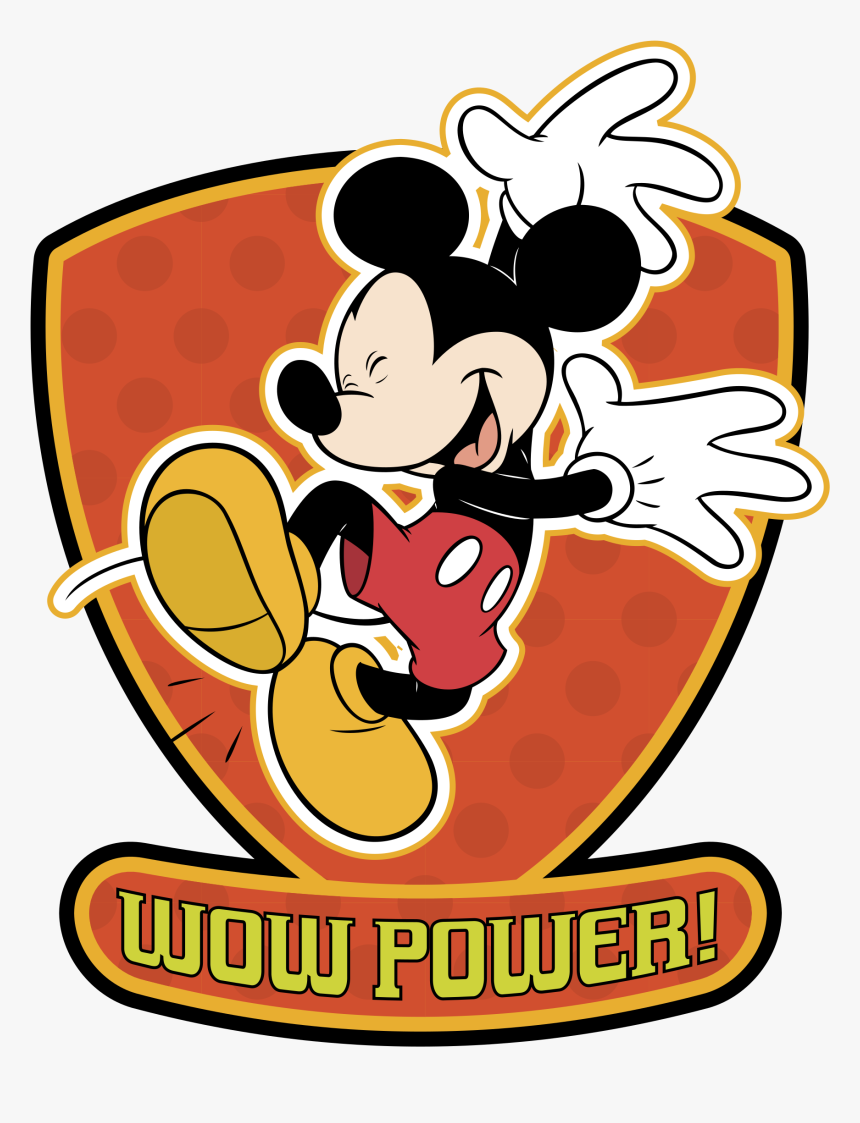 Mickey Mouse Logo Png Transparent - Vector Png Mickey Mouse Logo, Png Download, Free Download