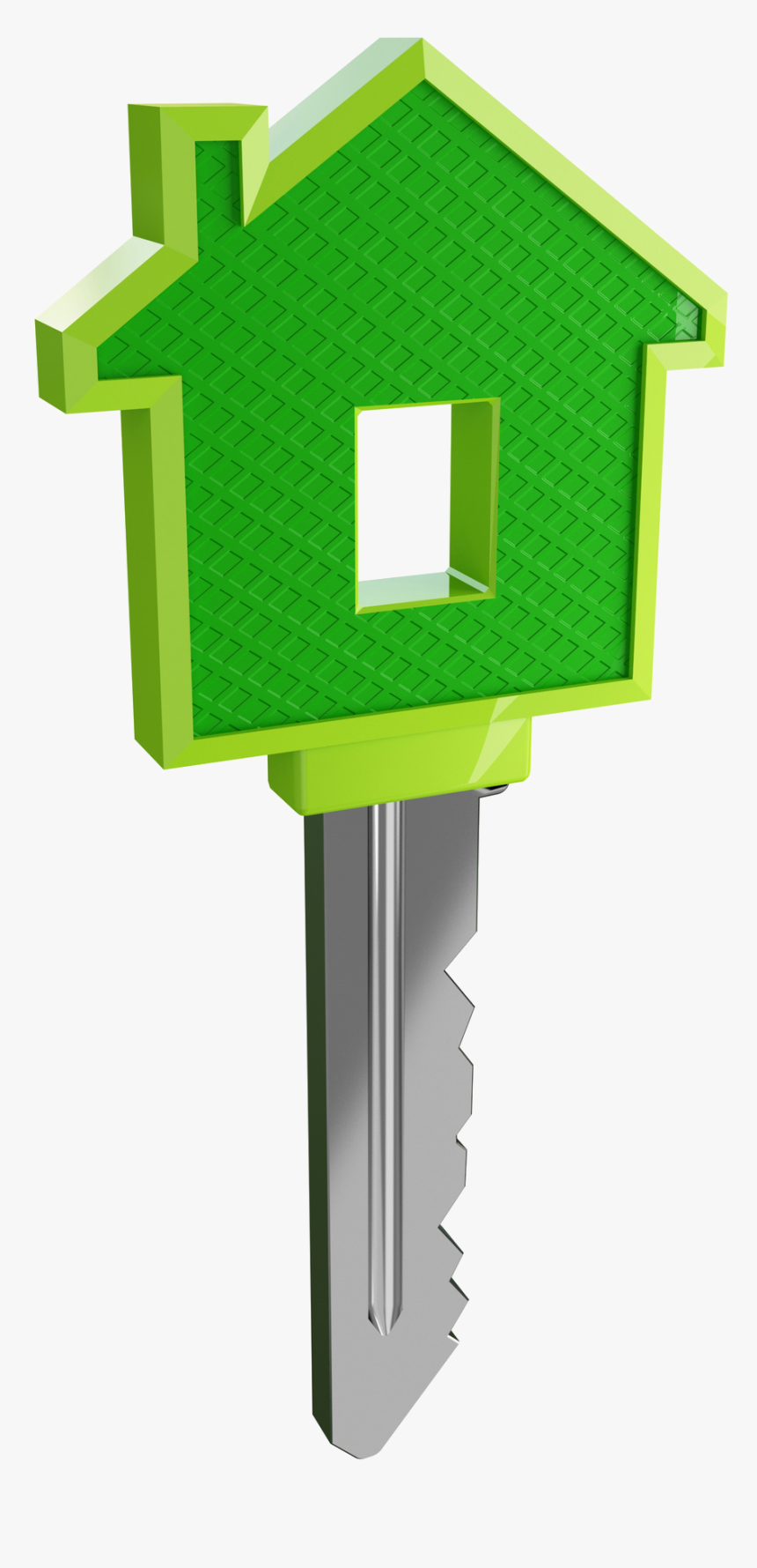 Key Png - Green House Key, Transparent Png, Free Download