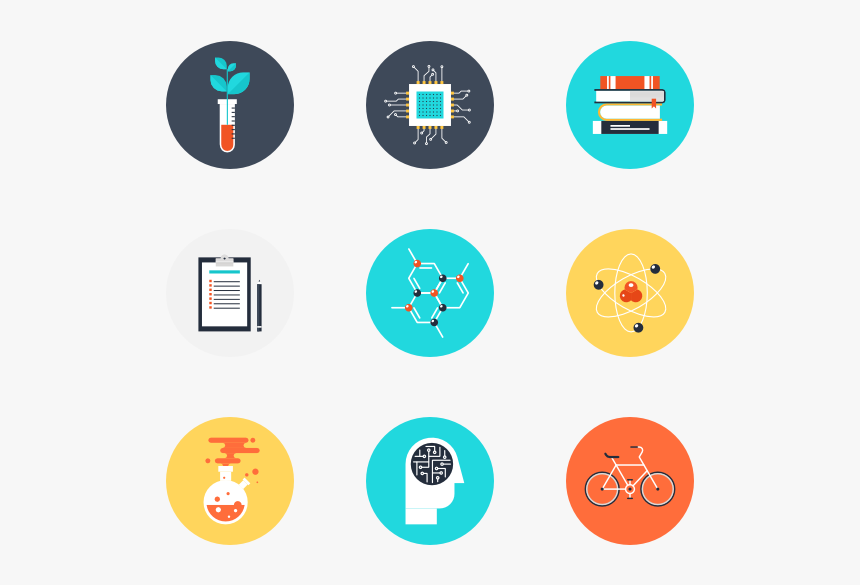 Research Flat Icon Png, Transparent Png, Free Download