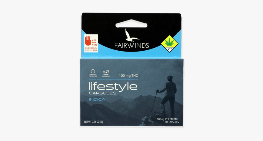 Fairwinds Sativa Capsules, HD Png Download, Free Download