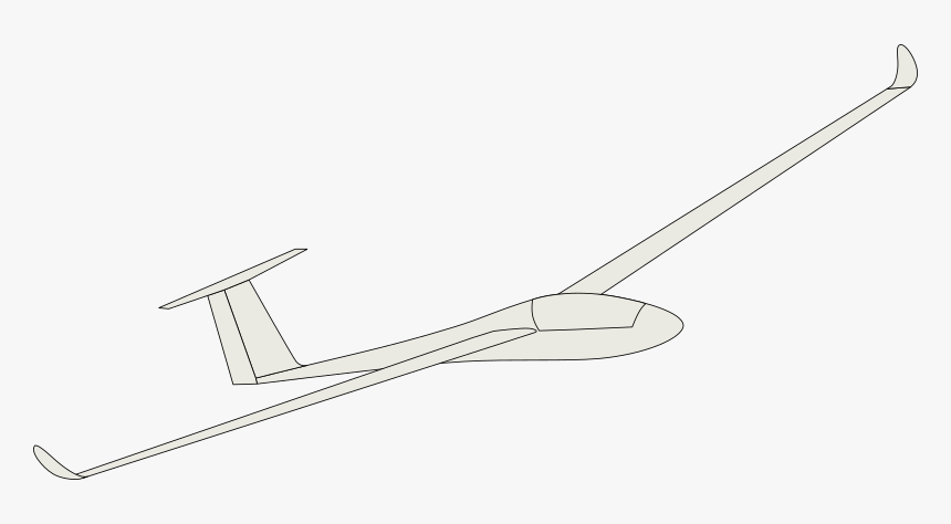 Glider Plane Clip Art, HD Png Download, Free Download