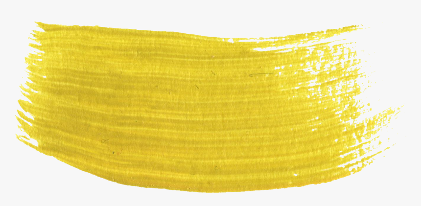 Paint Brush Yellow Png, Transparent Png, Free Download