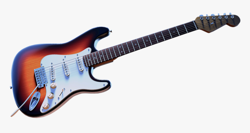 Guitar, Music, Musical, Sound, Instrument, Concert - Guitar With White Background, HD Png Download, Free Download