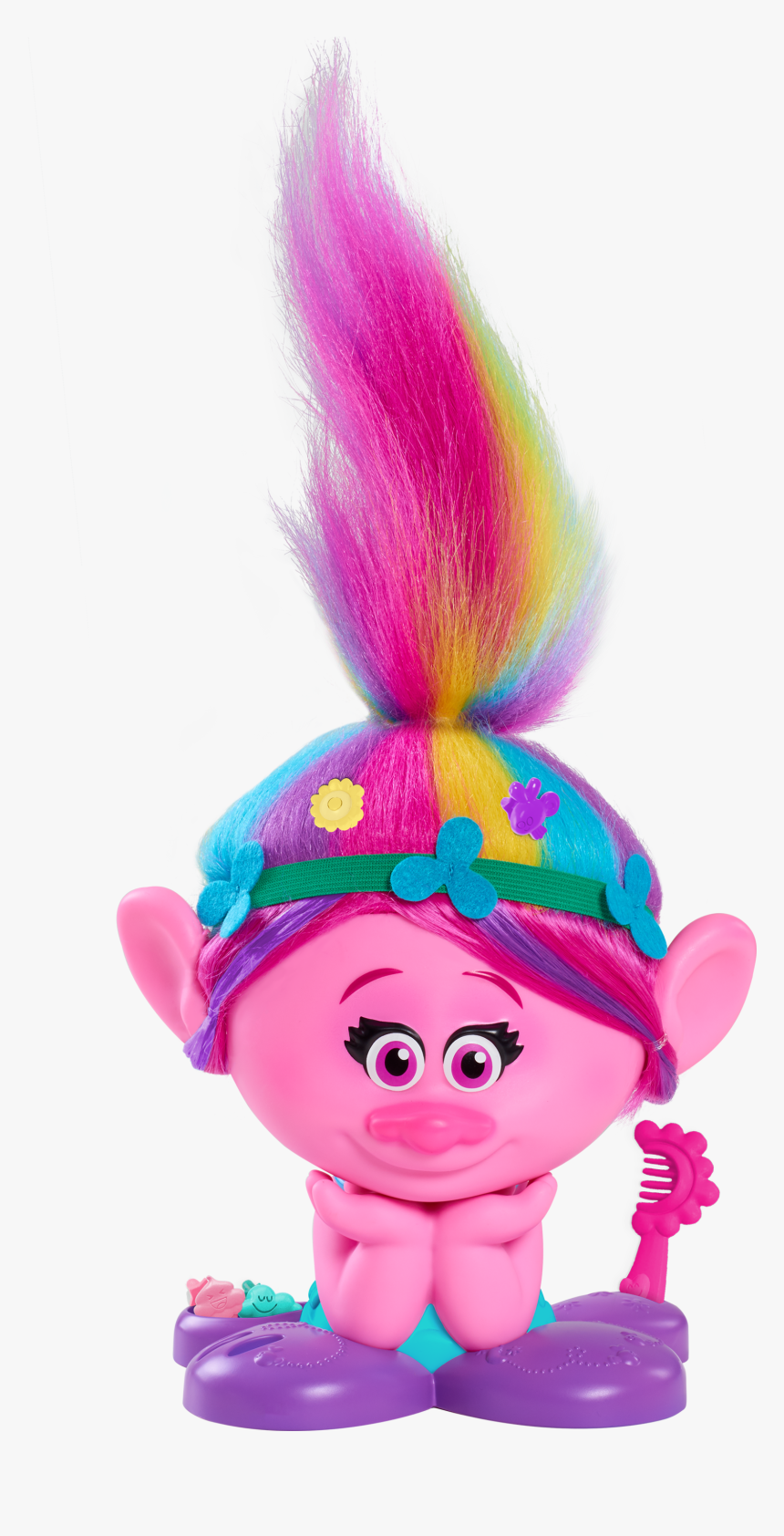 Trolls Poppy Styling Head, HD Png Download, Free Download