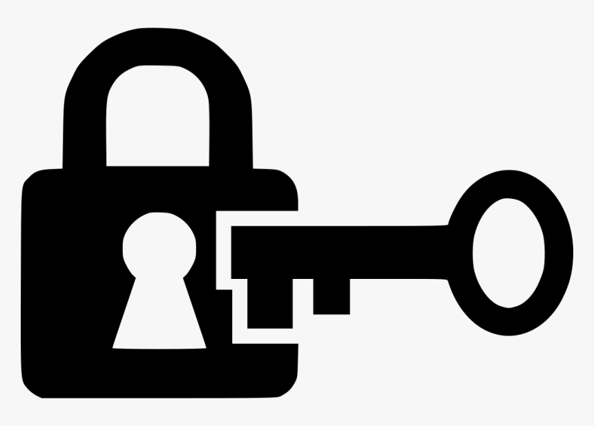 Lock Key Open - Lock And Key Png, Transparent Png, Free Download