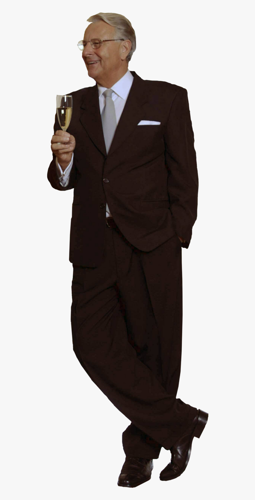 Old Man Tux Png, Transparent Png, Free Download