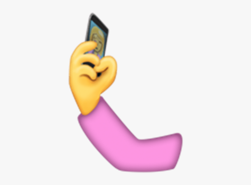 Taking Selfie Emoji - Selfie Emoji Png, Transparent Png, Free Download