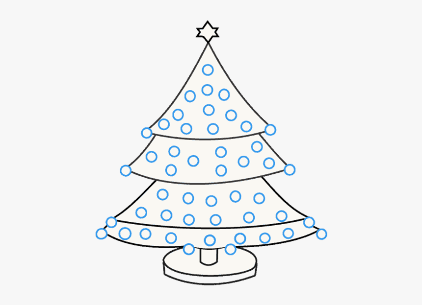 How To Draw Christmas Tree School Drawing Christmas Tree