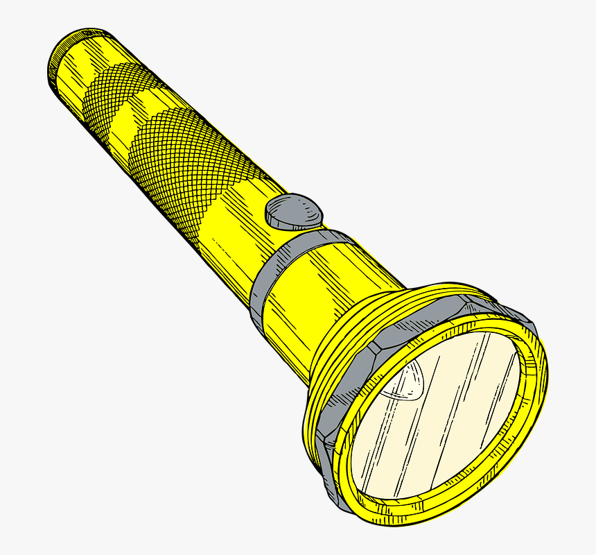 Torch Flashlight Electric - Animated Images Of Torch, HD Png Download, Free Download