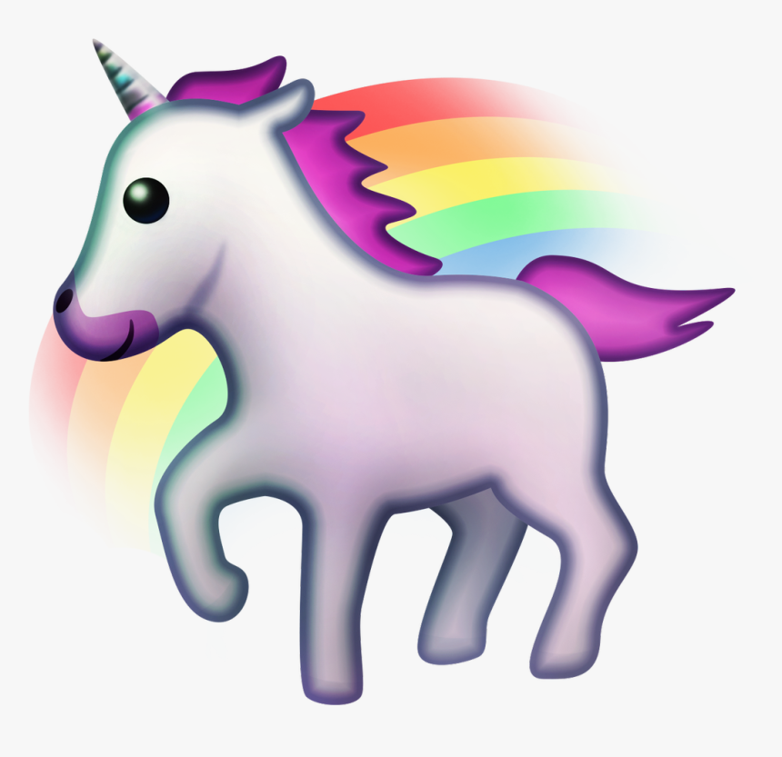  Unicorn Emoji  Transparent Background HD Png Download 