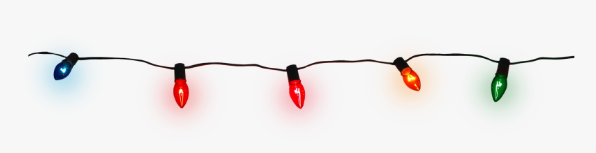 Christmas Lights String Png, Transparent Png, Free Download