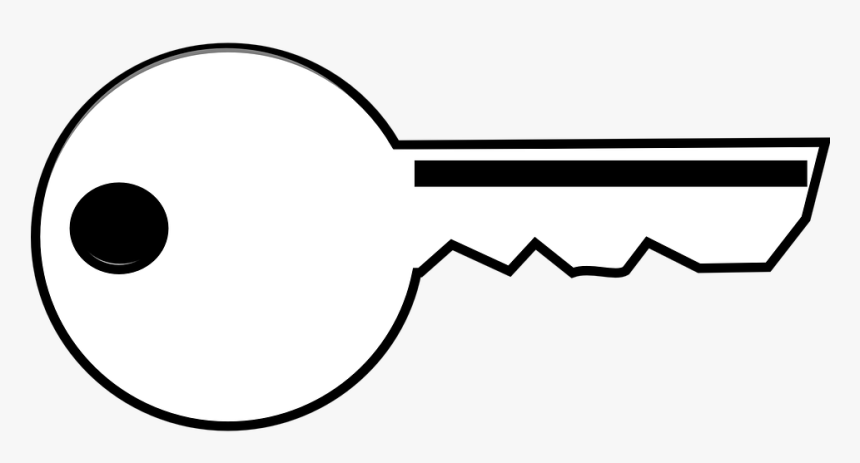 Key Access Free Vector Graphic On Pixabay - Key Images Black And White, HD Png Download, Free Download