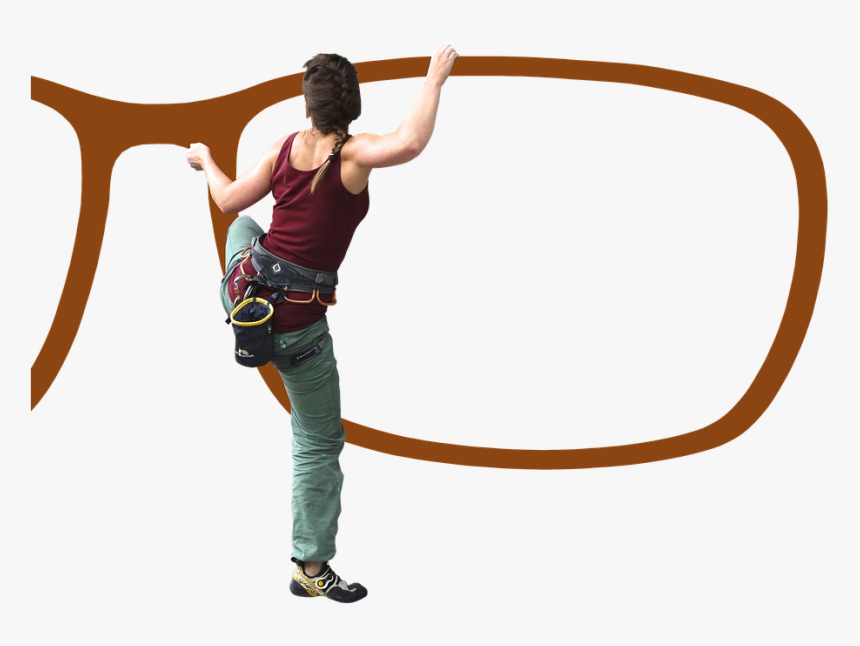 Woman Climbing Png, Transparent Png, Free Download