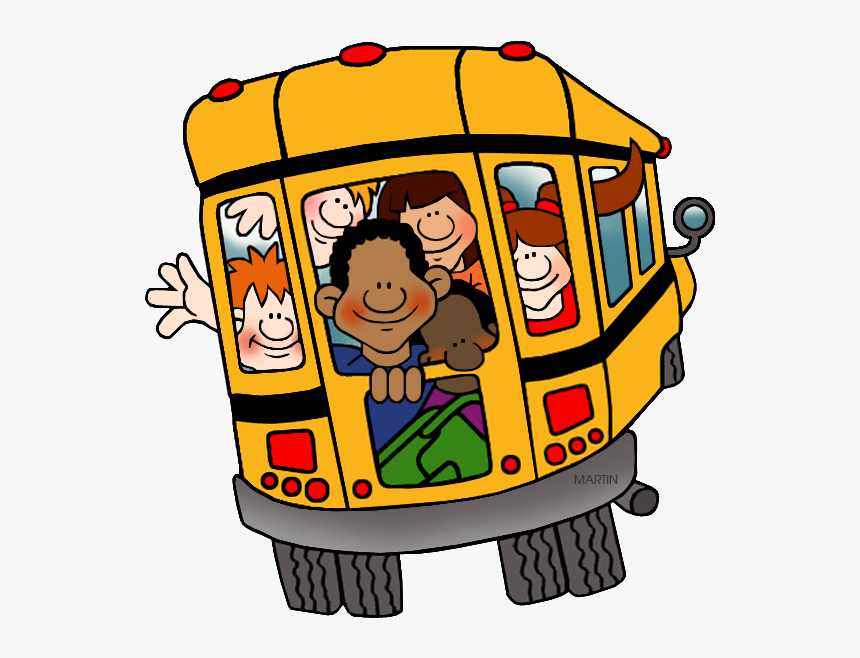 School Clip Art By Phillip Martin, Back Of The School - Field Trip Clipart Png, Transparent Png, Free Download