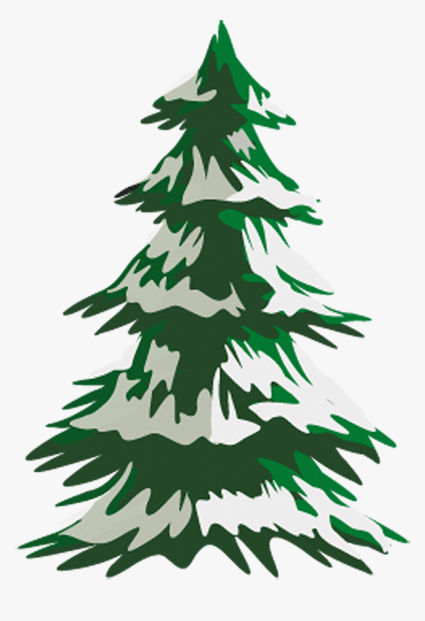 Transparent Hemlock Clipart - Snow Tree Drawing Png, Png Download, Free Download