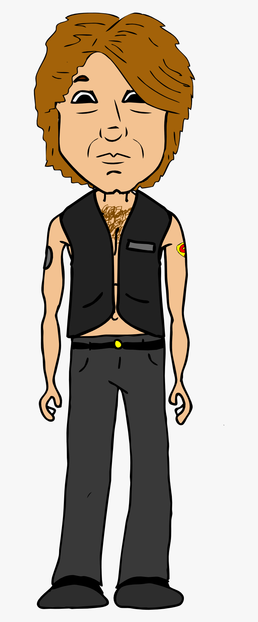 Jon Bon Jovi Gets "snaked - Jon Bon Jovi Cartoon, HD Png Download, Free Download