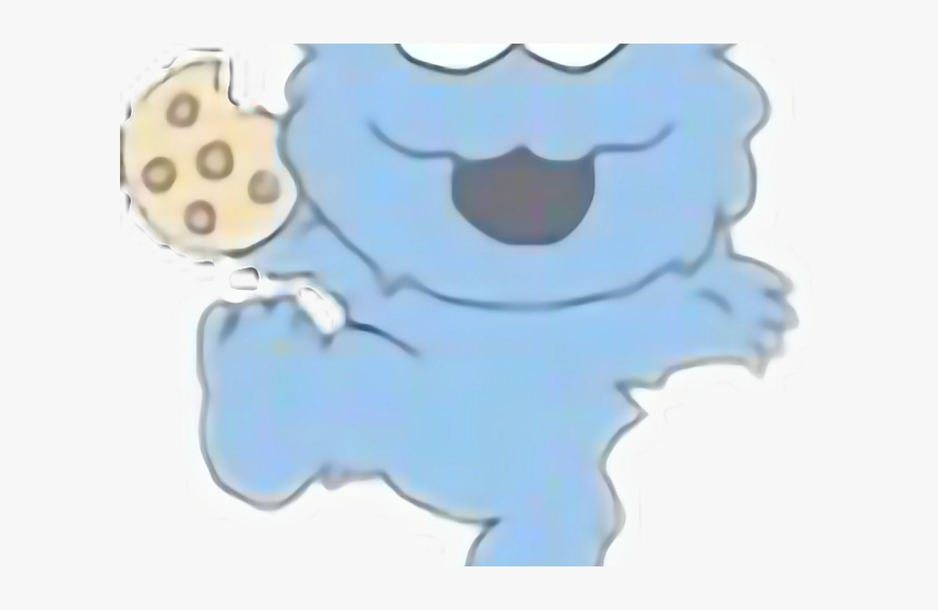 Cookie Monster Clipart Kawaii - Cookie Monster Png Transparent, Png Download, Free Download
