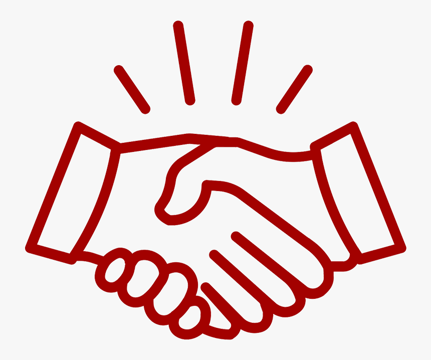 White Hands Shaking Icon Clipart , Png Download - Clip Art Shake Hands, Transparent Png, Free Download