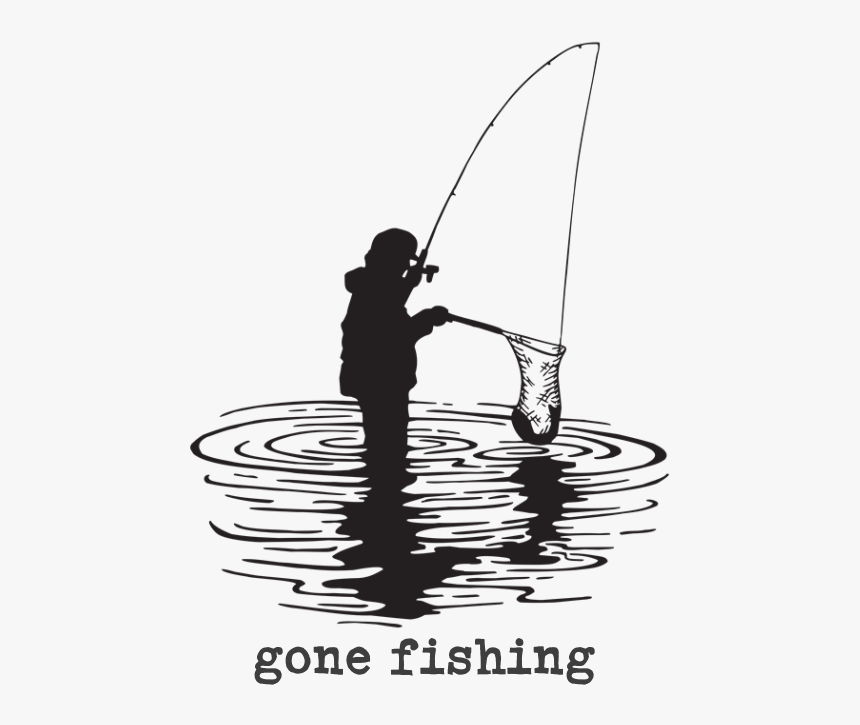 Personalized Gone Fishing Banner - Gone Fishing Transparent Png, Png Download, Free Download