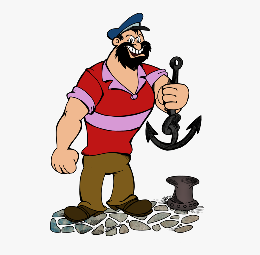 Brutus Popeye, HD Png Download, Free Download