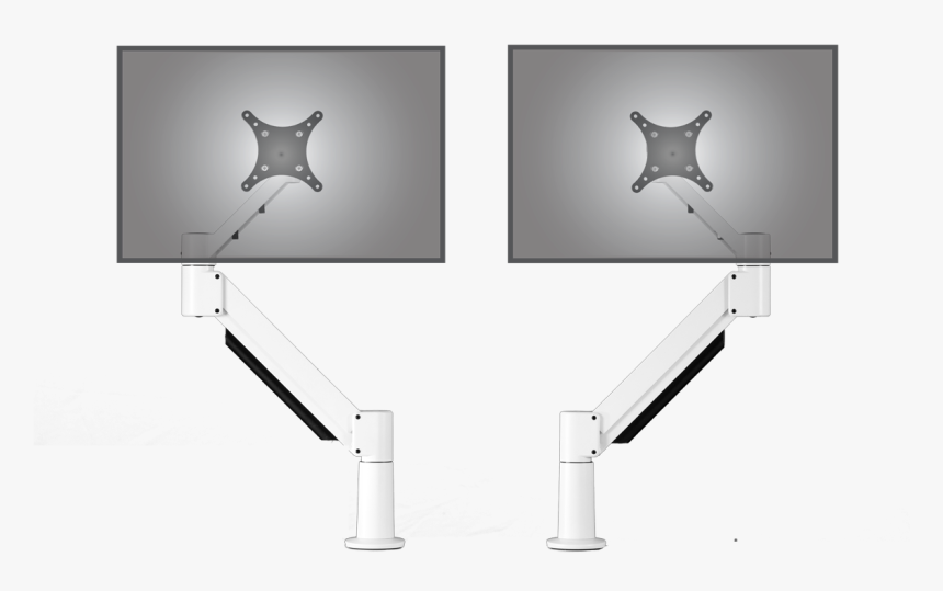 7045/7045 Twin Monitor Arm - Chair, HD Png Download, Free Download