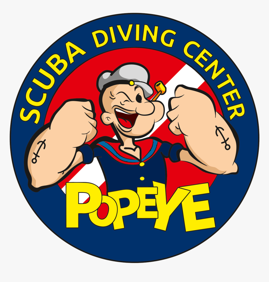 Popeye Diving Center Rateyourdive - Popeye, HD Png Download, Free Download