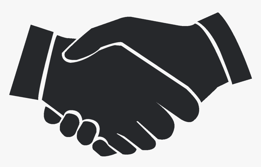 Handshake Computer Icons Business - Shake Hand Logo Png, Transparent Png, Free Download
