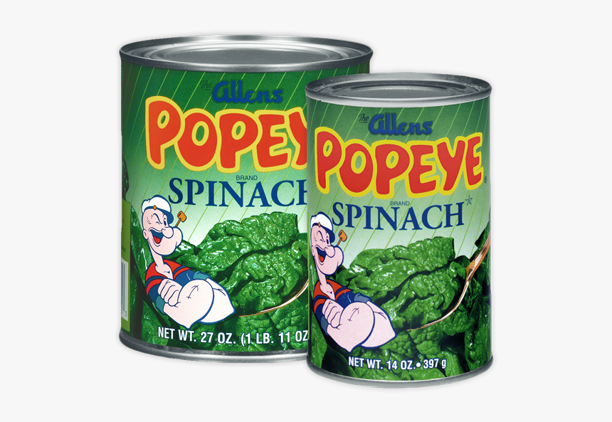 Spinach - Popeye Spinach Can, HD Png Download, Free Download