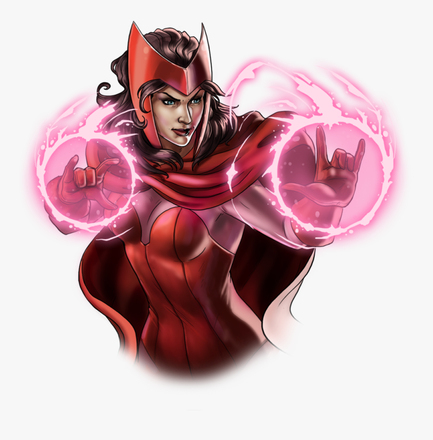 Download Scarlet Witch Png Image - Comic Wanda Maximoff Transparent, Png Download, Free Download