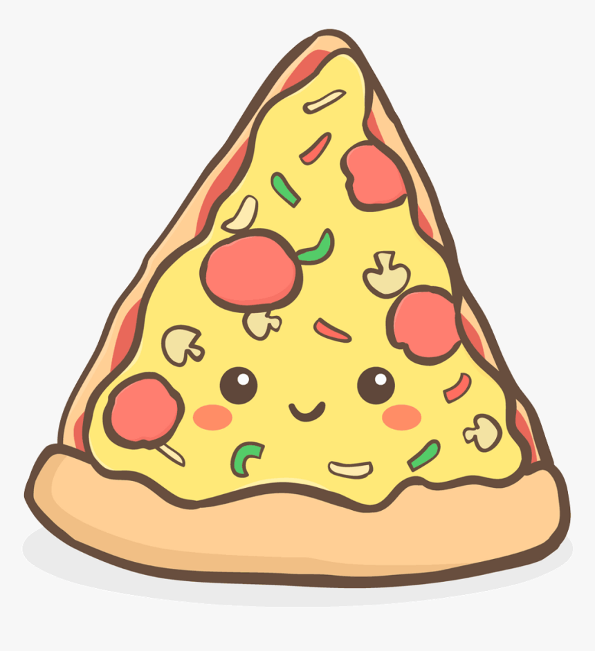 Pizza Clipart Kawaii Chibi - Pizza Kawaii, HD Png Download, Free Download