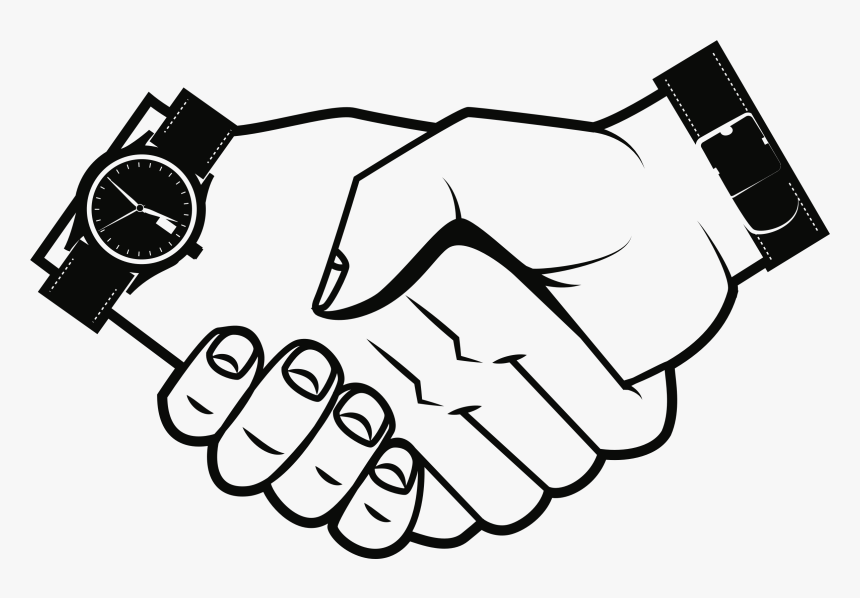 Clip Art Hand Shake, HD Png Download, Free Download