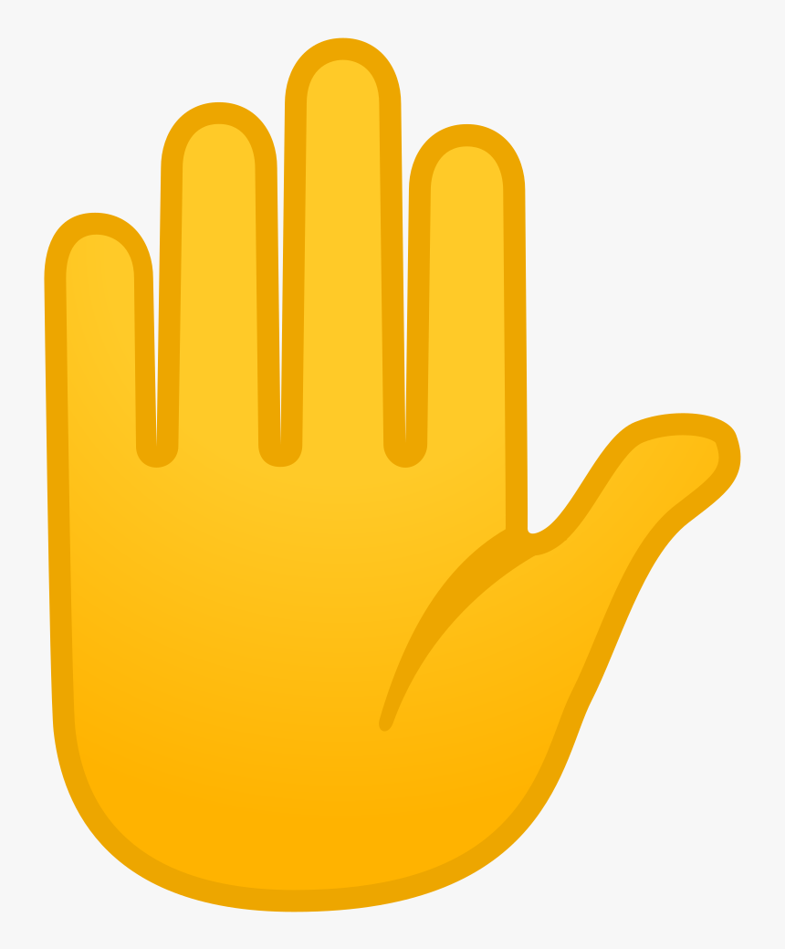 Raised Hands Png - Transparent Hand Emoji, Png Download, Free Download