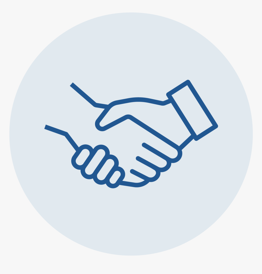 Edge Healthcare Partners Provides An Array Of The Highest - People Shaking Hands Drawing, HD Png Download, Free Download