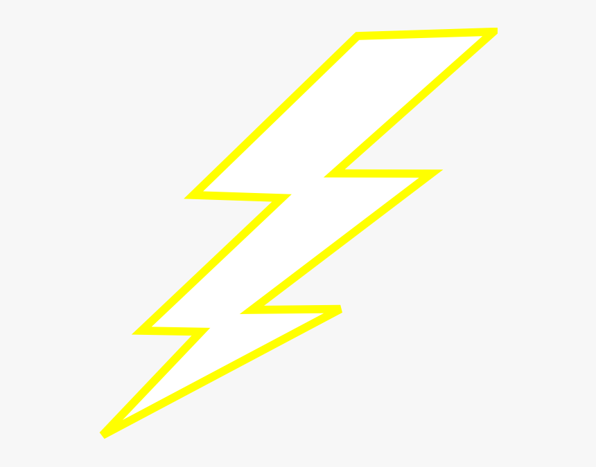 Yellow Lightning Electricity Bolt Thunder Image - Lightning Bolt Clipart, HD Png Download, Free Download