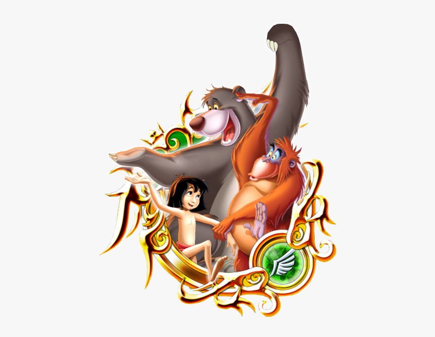 Mowgli & Pals - Kingdom Hearts Riku Medal, HD Png Download - kindpng.