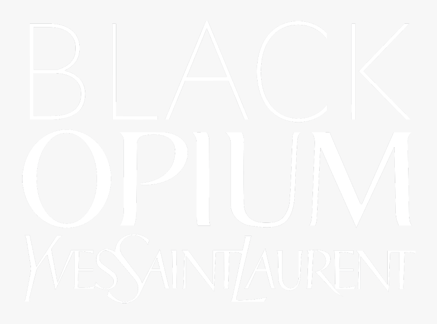 Yves Saint Laurent Black Opium Logo , Png Download - Opium Yves Saint Laurent Logo, Transparent Png, Free Download