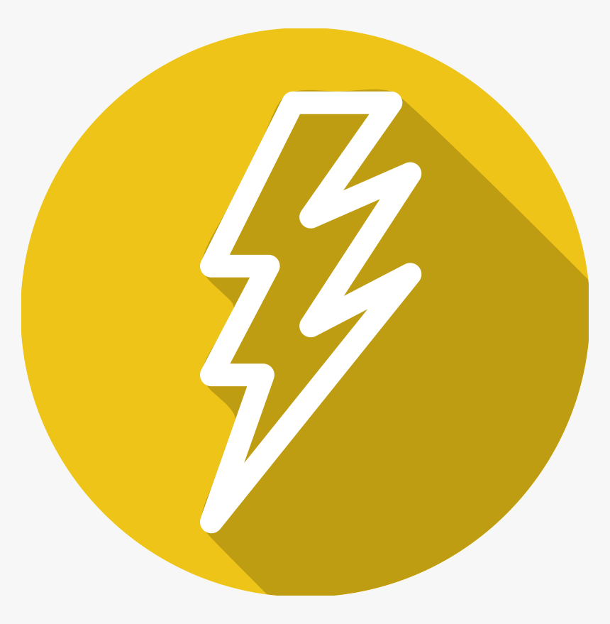 Lightning Bolt Icon - Electrical Safety Icon, HD Png Download, Free Download